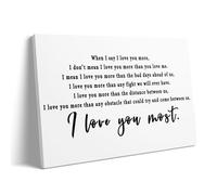 Adult Entertainment Puzzle 1000 Pieces I Love You Most on Valentine's Day Inspirational Romantic Love Quotes Ideal Valentine's Day Gift