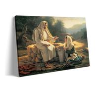 Adult Entertainment Puzzle 1000 Pieces Jesus Jesus and The Samaritan Woman Bible Scene Religion Christianity