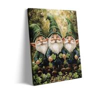 Adult Entertainment Puzzle 500 Pieces St. Patrick's Day Lucky Leprechaun and Shamrock Green Leprechaun St. Patrick's Day