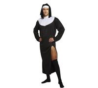 Adult Fancy Dress Ladies Halloween Hen Party by Lizzy® (Male Nun)