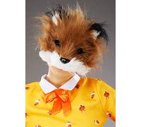 Adult Fantastic Mrs Fox Style Half Face Mask