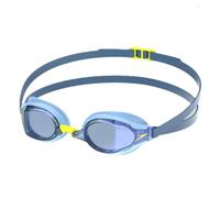 Speedo Fastskin Speedsocket 2 Swimming Goggles Blue Yellow with Mirrored Blue Lenses