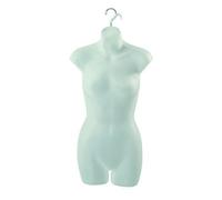 Adult Female Frost Hanging Body Form Display Mannequin Ladies Bodyform