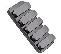 Adult Fidget Toys Metal Fidget Clicker with 3 Noise Levels Loud-Quiet EDC Fidget Toy for Adults Office Class Fidget Toys Relief Stress and Anxiety ADHD Approved (Black Nickle)