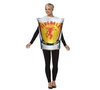 Adult Fireball Shot Glass Fancy Dress Costume Standard