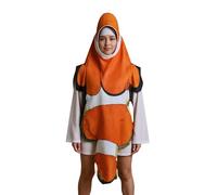 Adult Fish Costume - Sleeveless Sea Creature Overall | Ideal for Show Appearances, Theatre, Public Holidays, Parties, Family Gatherings, Festivals, Costume Parties and