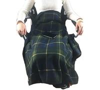 Adult Fleece Wheelchair Cape, Soft and Comfortable, Multifunctional Shoulder Warmth, Compact and Portable Suitable for Home and Office Use(A,Small)