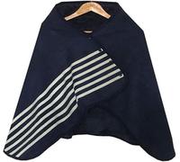 Adult Fleece Wheelchair Cape, Wearable Thermal Blanket Cover, Compact and Portable Suitable for Cold Winter Weather(D)