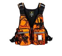 Adult Float Jacket with Reflective Strips and Whistle, Float Jacket for Fishing Kayaking Paddle Boarding Boating Water Sports(C)