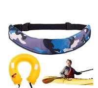 Adult Flotation Belt - Life Vest Floatation Support Pack | Adjustable Reflection Tool with Whistle Survival Aid, Buoyancy Pool Float Equipment for Men Women Outdoor Fisc