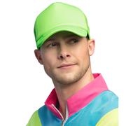 Boland - Neon Green Cap for Adults, 90s Baseball Cap, Festival, Carnival and Theme Party