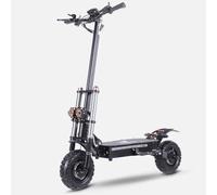 Adult Foldable Pure Electric Scooter, 3000W×2 Dual Motor, 60V/38Ah, 60 Miles Range, 11" Tyre, NFC Start, 150kg Max Load, Eco-Friendly e-scooter