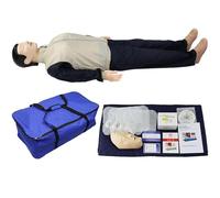 Adult Full Body CPR Training Manikin Kit - Professional CPR Manikin Dummy for Medical, Nursing, and Emergency Response Training with Realistic Practice Equipment