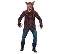Adult Full Moon Werewolf 3 Piece Costume | Werewolf Costumes Small/Medium Multicolored
