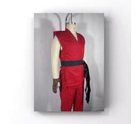 (Adult full set, L) Street Fighter Ken King Of Fighters Cosplay Clothes Carnival Cross-border Set
