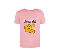 Adult Fun Cheese Slut T-Shirt for Tshirt Night Parties/Fun and Games (UK, Alpha, S, Regular, Regular, Beige)