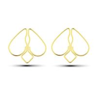 Adult Games Erotic Nipple Clamps of Metal Peach Heart Breast Clip with Weight Ball for Women BDSM Nipple Jewelry Vaginal Stimulate Sex Toy Yellow Type Four One Size