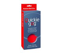 Adult Games Quickie Ball Gag-CCQGBALMR Red One Size