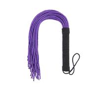Adult Games Whip Sex Couples Sm Games Costumes Sexy Lingerie Erotic Fetish Spanking BDSM Bondage Flogger for Couples Purple Black One Size
