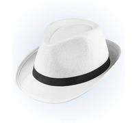Adult Gangster 1920s Hat Fedora Fancy Dress Costume Accessory