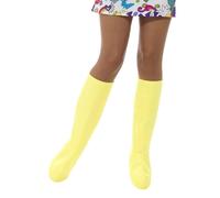 Adult GoGo Boot Covers 60s 70s 80s Icon Disco Fancy Dress Accessory