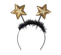 Adult gold star headband