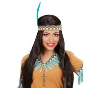 Adult golden Indian totem necklace