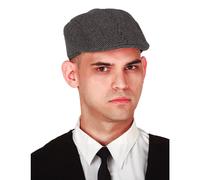 Adult gray detective cap