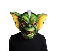Rubies 201290 Gremlins: Secrets of The Mogwai Mask with Plush Hair, Stripe Costume, Cartoon, As Shown, One Size