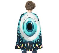 Adult Halloween Capes Vampire Cape Witch Cloak Wizard Robe for Women Men | Superhero Cape Reversible Cloak Evil Eyes Dress Up Capes for Halloween Cosplay Costumes