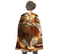 Adult Halloween Capes Vampire Cape Witch Cloak Wizard Robe for Women Men | Superhero Cape Reversible Cloak Basket of Bread Dress Up Capes for Halloween Cosplay Costumes