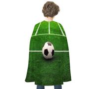 Adult Halloween Capes Vampire Cape Witch Cloak Wizard Robe for Women Men | Superhero Cape Reversible Cloak Green Grass Field Soccer Playground The Ball Dress Up Capes for Halloween Cosplay Costumes