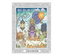 Adult Halloween Coloring Book