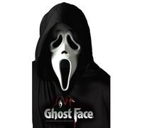 Adult Halloween Scream Mask, Scary Ghost Face Mask, Horror Screamer Masks for Men Women, Horrible Skull Face Halloween Fancy Dress Cosplay Costume