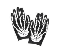 Adult Halloween skeleton gloves