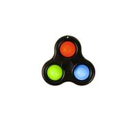 () Adult Hand Spinner Anti-Anxiety Autism Stress Relief Gadget Key Chain Push Pop Bubble EDC Fidget