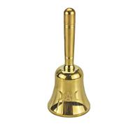 Adult Handbell - For Altar Solid Brass Call Bell Handbells for Event Children Teacher Animal Training Meditation Sports Soccer School Christmas Musical Instrument Tool School Teacher Dinner Classroom