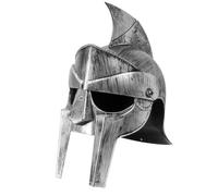 Adult Hard Plastic Gladiator Helmet with Visor