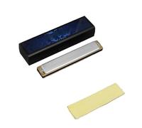 Adult Harmonica 24 Holes Tremolo Harmonica Polyphony Diatonic C Key Easy To Play(C)