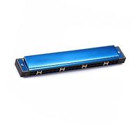Adult Harmonica Adults Blues 24 Holes C Tone Harmonica Musical Instrument(Type3)