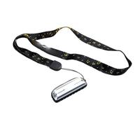 Adult Harmonica Blues Harmonica Key Of C 8 Hole For Adults Professional Player Beginners(SLIVER)