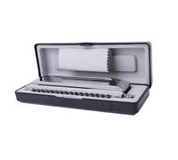 Adult Harmonica Copper Comb Harmonika 16 Hole Diatonic Blues Musical Instruments