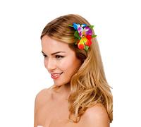 Adult Hawaiian Multi Colour Hair Clip Accessory