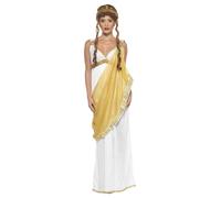 Adult Helen of Troy Greek Goddess Ancient Greece Fancy Dress Party Costume
