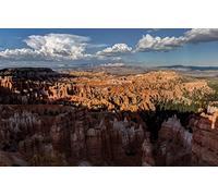Adult Hobby Puzzle 100 Piece,Natural Beauty,Rock,United States,Utah,Bryce Canyon 45.5x35.5CM