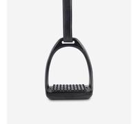 Adult Horse Riding Stirrup Irons Reflex - Black