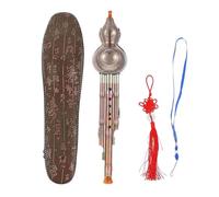 Adult hulusi flute A Set Of Hulusi Folk Instruments Orchestral Instruments Beginners To Learn The Chinese Flute Instrument Gourd Flute (Color : B)