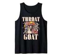Adult Humor Throat Goat Joke Inappropriate Naughty Saying Tank Top