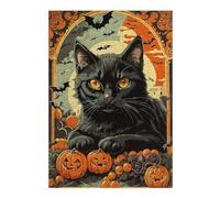 Adult Illustrated Jigsaw Puzzle, Bewitched by Midnight, 300 PCS