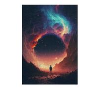 Adult Illustrated Jigsaw Puzzle, Gateway to The Cosmos, 300 PCS